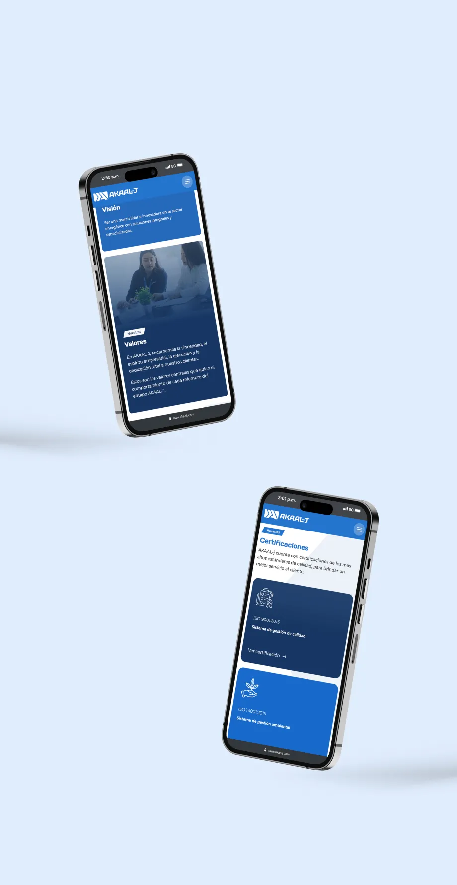 ATURA | Portafolio Akaal-J | Creación de páginas y sitios web